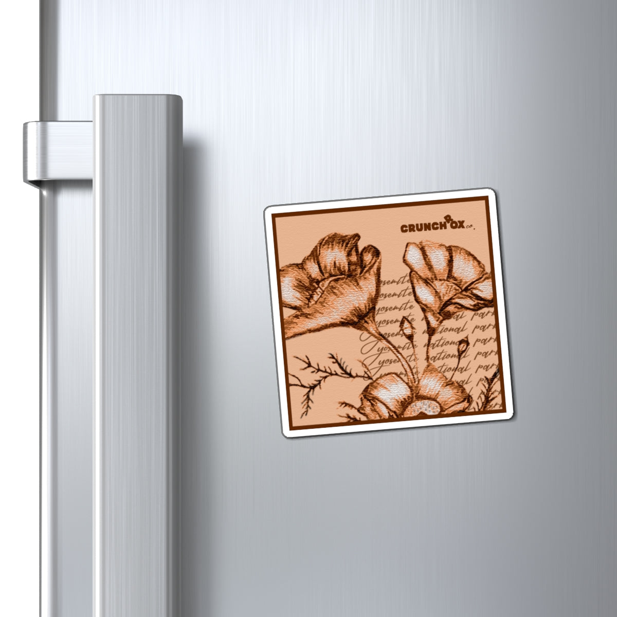 CrunchRox Design Co. - The Yosemite Collection - California Poppy - Orange