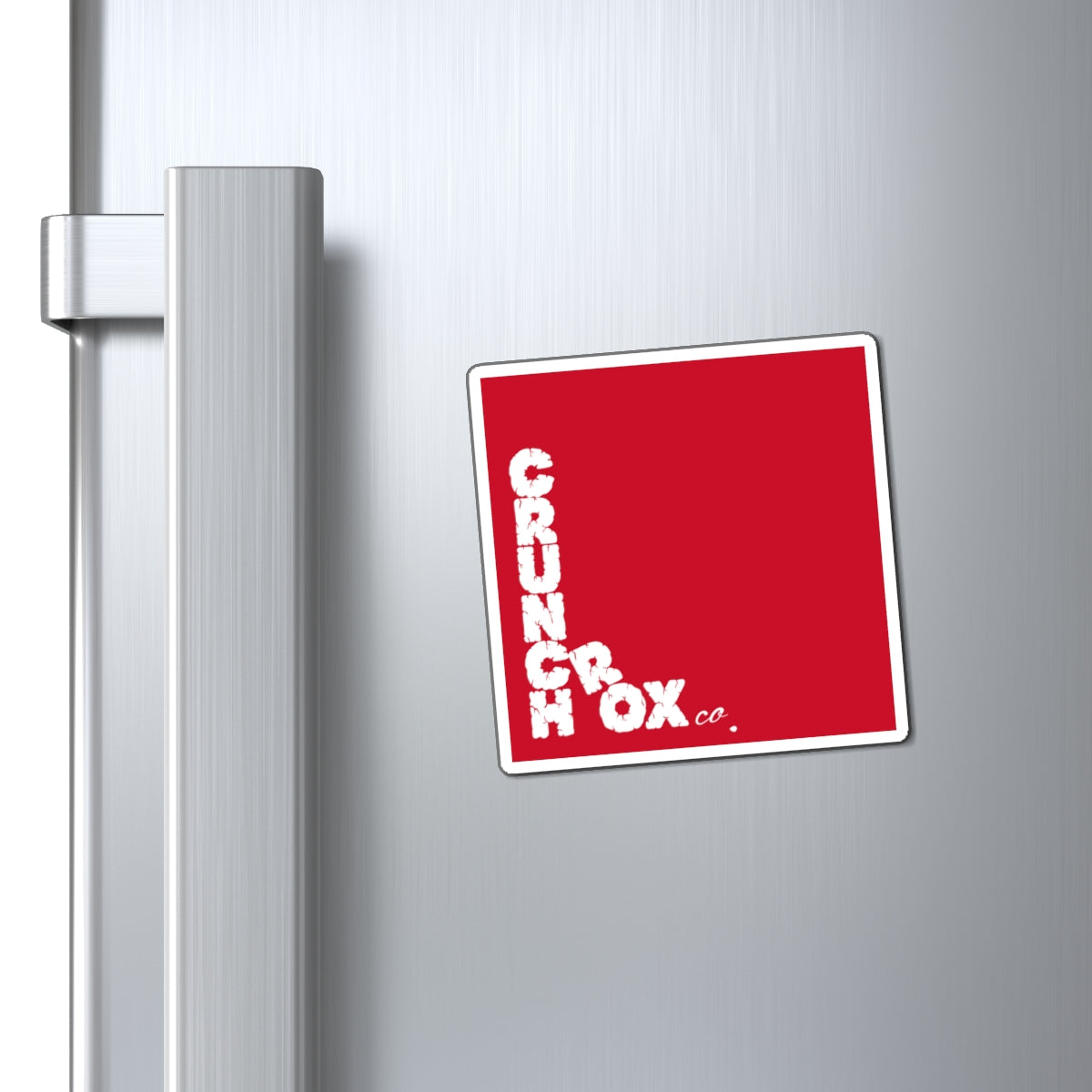 CrunchRox Design Co. - Vertical Magnet - Red