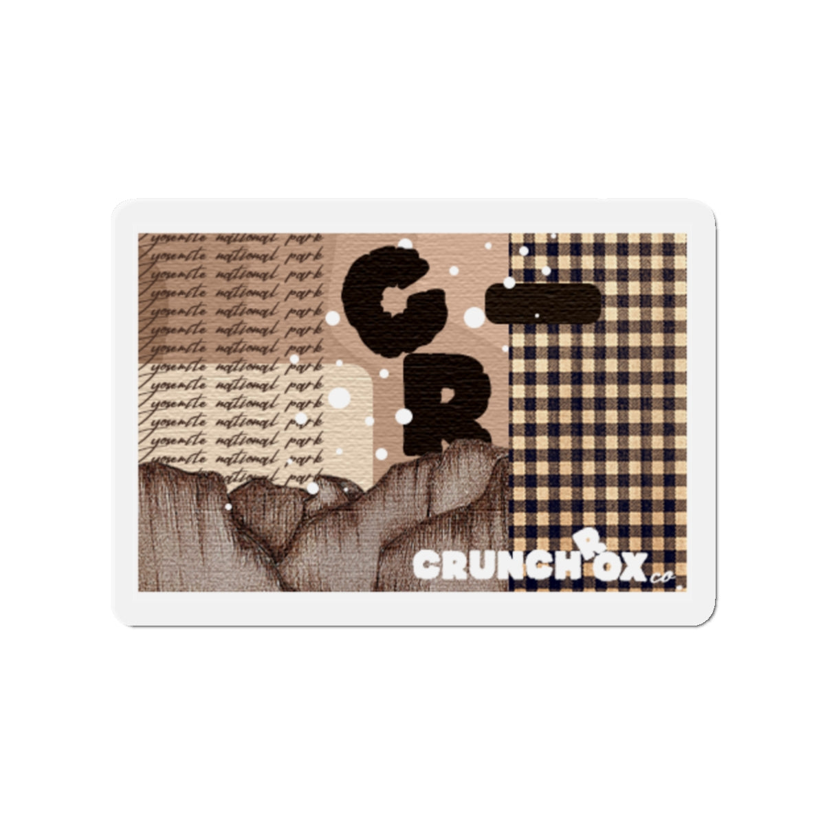 CrunchRox Design Co. - The Yosemite Collection - Tunnel View
