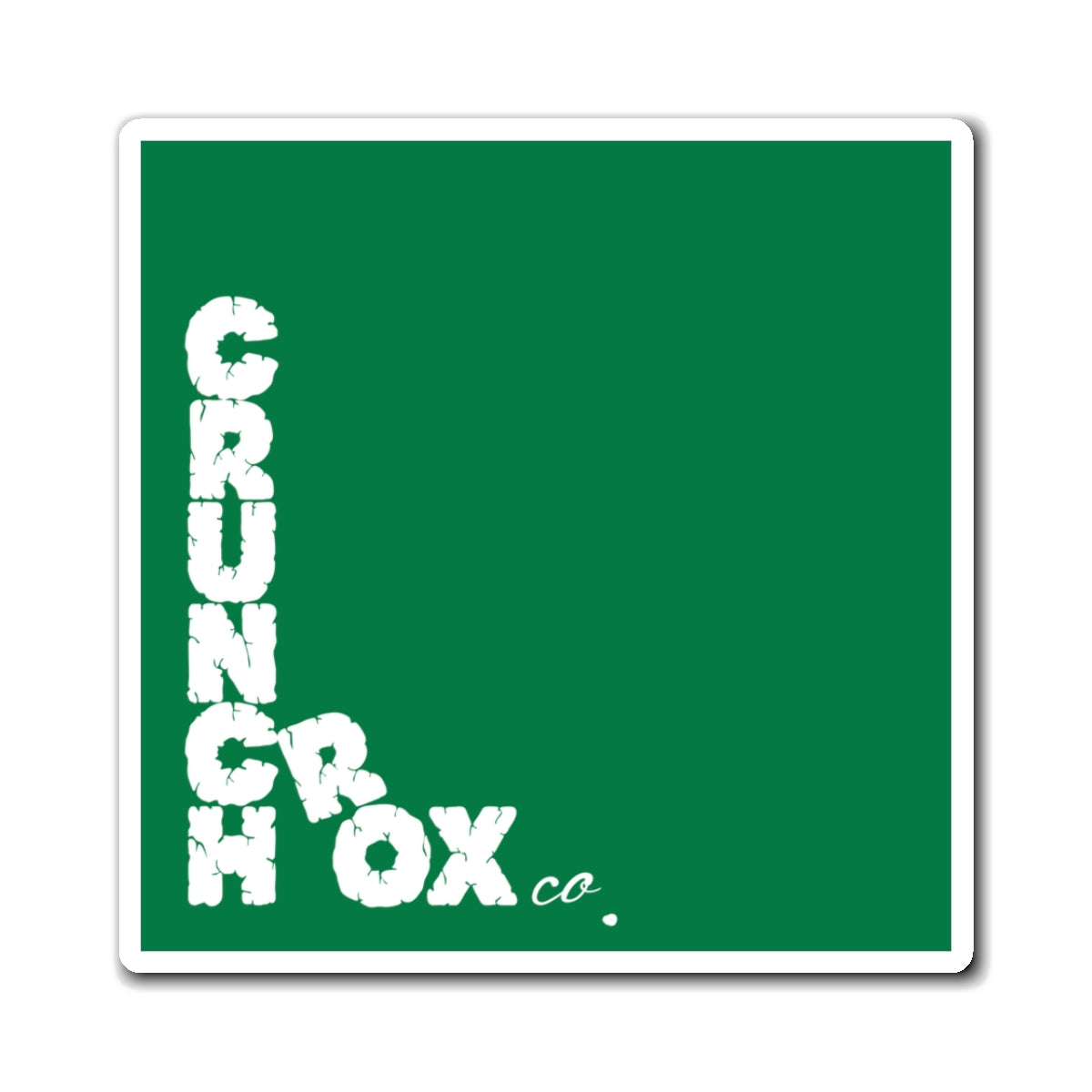 CrunchRox Design Co. - Vertical Magnet - Green