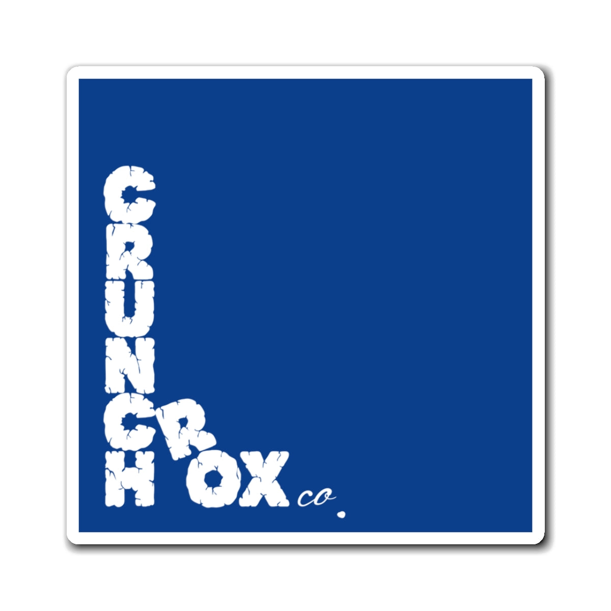 CrunchRox Design Co. - Vertical Magnet - Blue