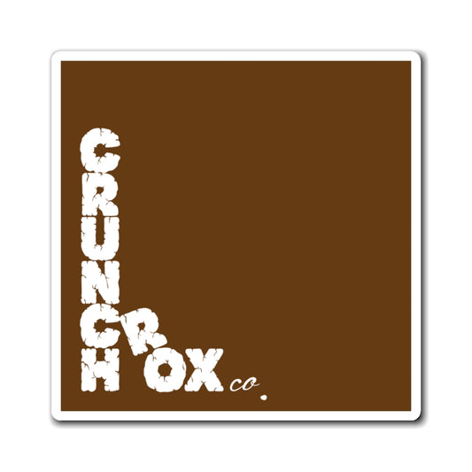 CrunchRox Design Co. - Vertical Magnet - Brown