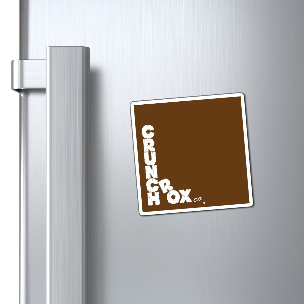 CrunchRox Design Co. - Vertical Magnet - Brown