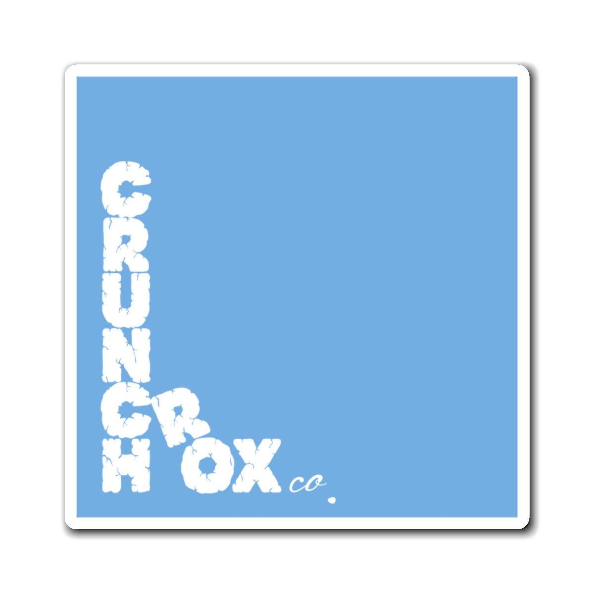 CrunchRox Design Co. - Vertical Magnet - Light Blue