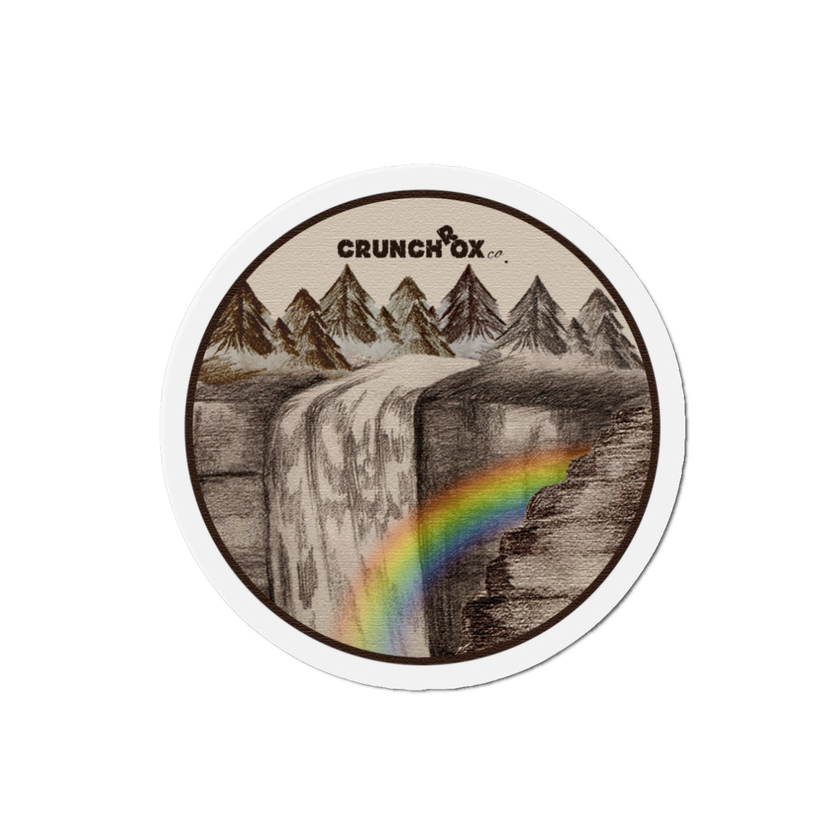CrunchRox Design Co. - The Yosemite Collection - Vernal Falls - Pride