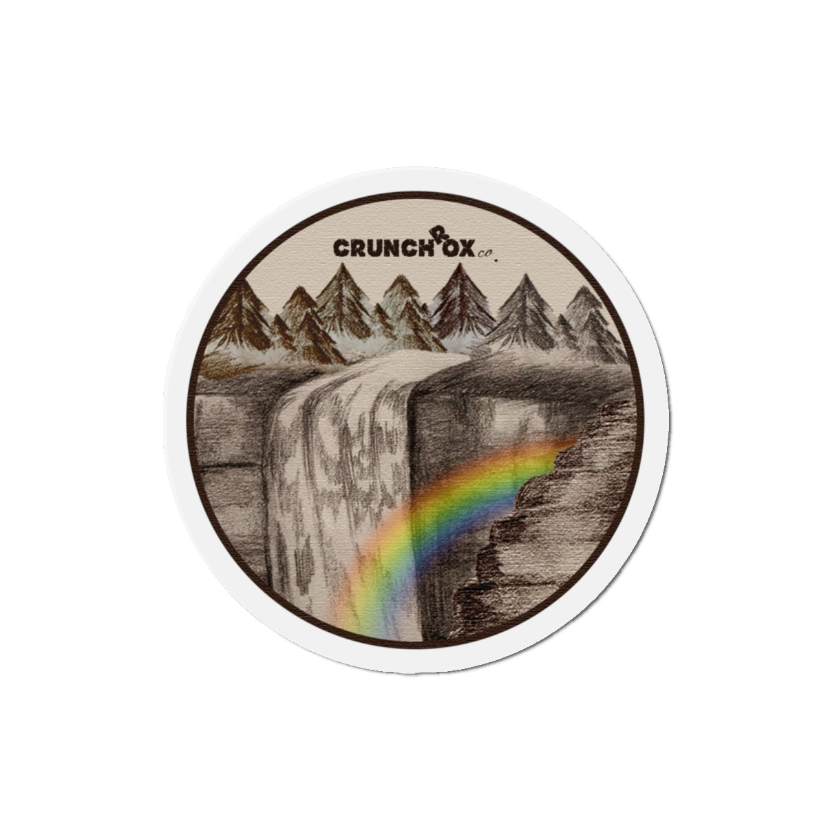CrunchRox Design Co. - The Yosemite Collection - Vernal Falls - Pride
